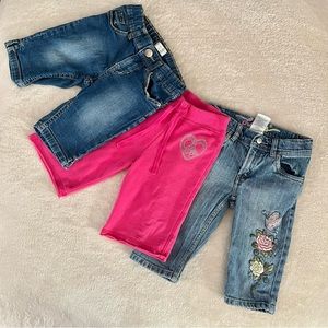 3-Pack Gils’ Bermuda Shorts Size 6, Great for School